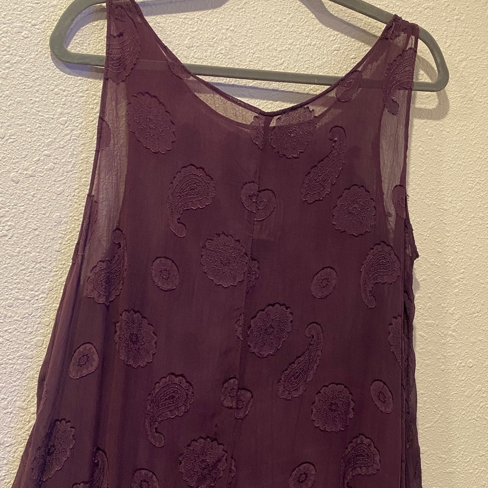 Sheer paisley‎ maxi dress - Picture 9 of 13